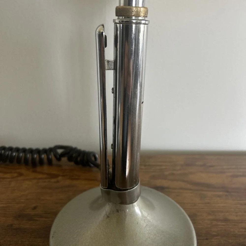 Vintage Astatic Lollipop D-104 Microphone with Cord - T-UG8 Stand Untested